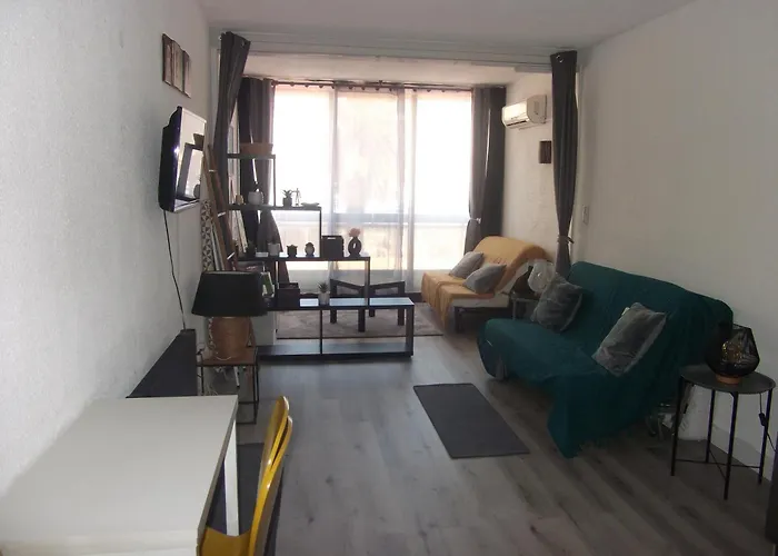 Studio Sur Le Port, Climatisation, Wifi, Piscine, Lave-Linge